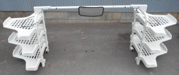 田植機　苗乗せタワー　苗置き　ミラー付　クボタSPU-65