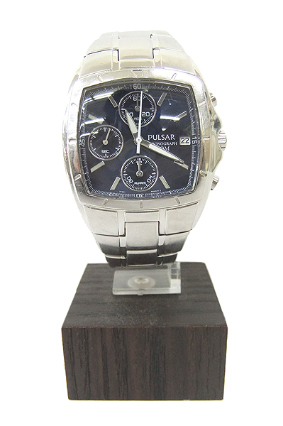 PULSAR パルサー 腕時計 クロノグラフ 7T62-X0067 100M 中古