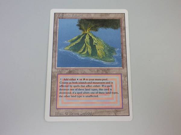 Volcanic  リバイズド 1枚 買取 公式 Volcanic Island リバイズド版 RV 英 1枚 即決！ e 【公式通販】