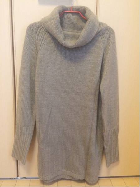 未使用 todayful タートルニットワンピース ベージュ