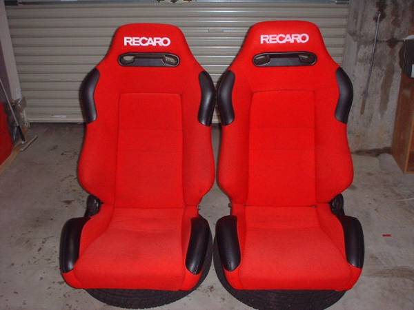 RECARO レカロ SR-3 - SR3 美品 セミバケットシート レッド 赤 Yahoo 