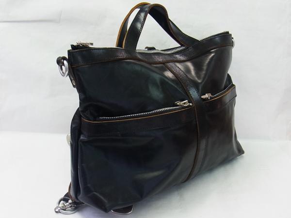 ★コンポジション★３WAY　メンズバッグ　ブラック★USED