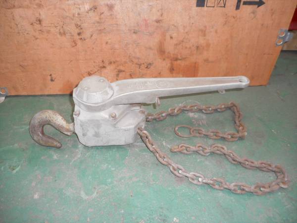 ◇I3623 ジャンク レバーブロック 1.5t 自動車鈑金修正_1