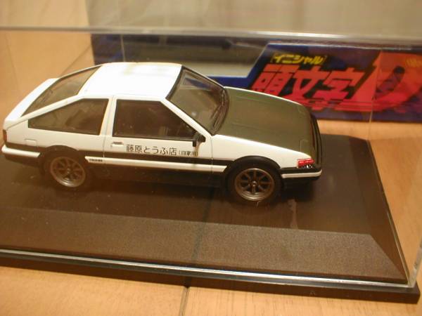 フジミ 1/43 頭文字D AE86 トレノ カーボンボンネット カーボン 頭文字