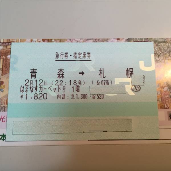 14系・24系「はまなす」カーペットカー 座席・車内・座り心地 2014年4