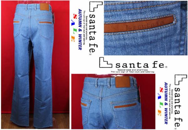サンタフェジーンズ サンタフェ Santa Fe ストレッチ 両ポケ刺繍 