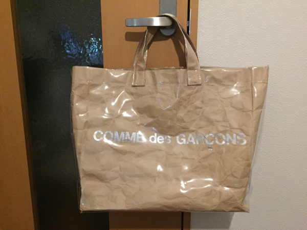 即完売☆COMMEdesGARCONS pvc トートバッグ コムデギャルソン