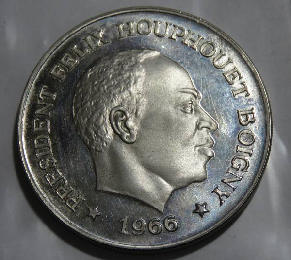 コートジボワール 1966年 10フラン銀貨 コートジボワール 0 Yahoo