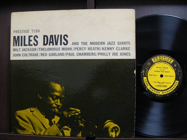 □激レア□美盤オリジナル□MILES DAVIS AND MODERN JAZZ GIANTS □激