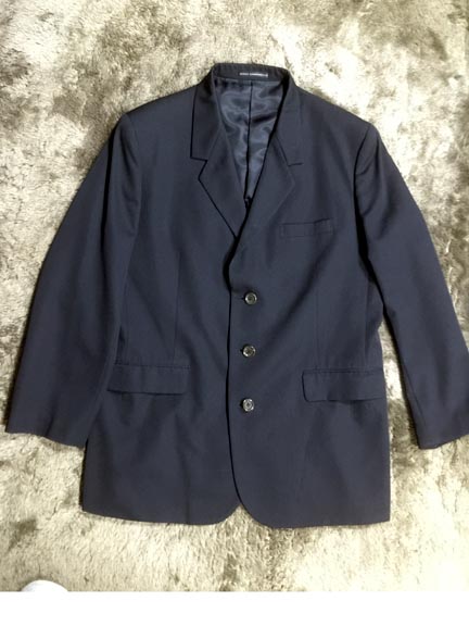 ◆レア　Y's　for　men３Bジャケット(背抜き)　黒　古着　 ◆