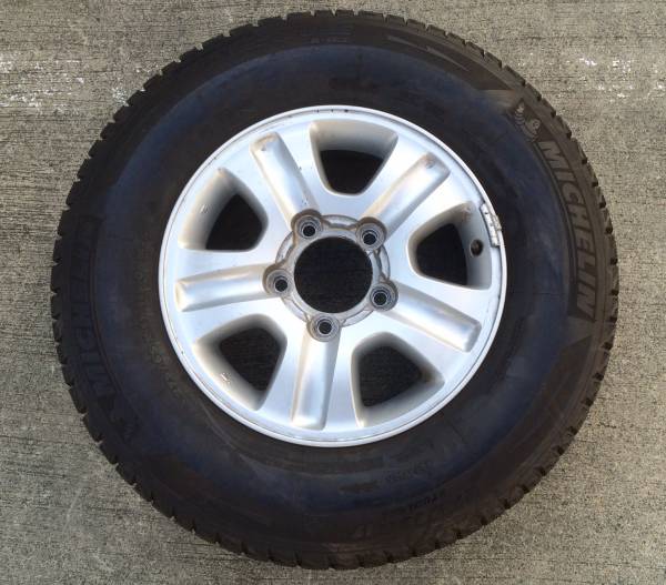 バリ山☆トヨタ純正17×8JJ スタッドレス タイヤ 275/65R17 4本