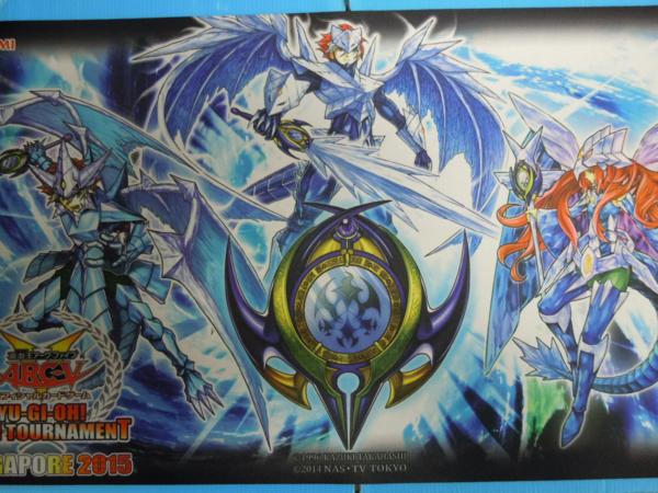 遊戯王 公式 プレイマット シンガポール2015 影霊衣 ネクロス 遊戯王