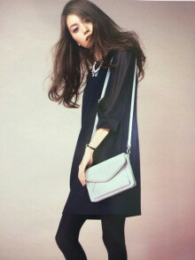 アプワイザーリッシェ￥24840ストライプサックワンピース