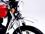250TR kawasaki アルミ製フロントアップフェンダー - メルカリ 250tr 