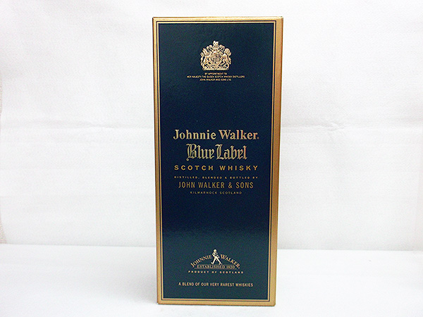 ジョニー・ウォーカー ブルーラベル 箱栓付（209013137） Johnnie