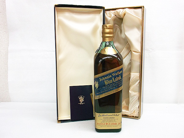 ジョニー・ウォーカー ブルーラベル 箱栓付（209013137） Johnnie