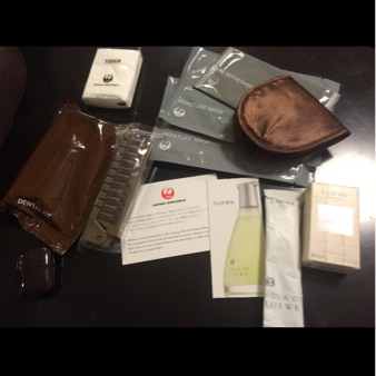 JAL ファーストクラス アメニティ ロエベ LOEWE 非売品 航空機 航空