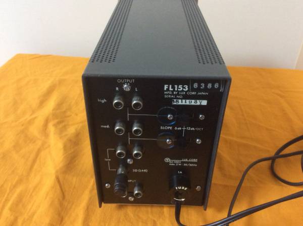 LUXMAN FL153 チャンネルデバイダー FL-153 ラックスマン Yahoo