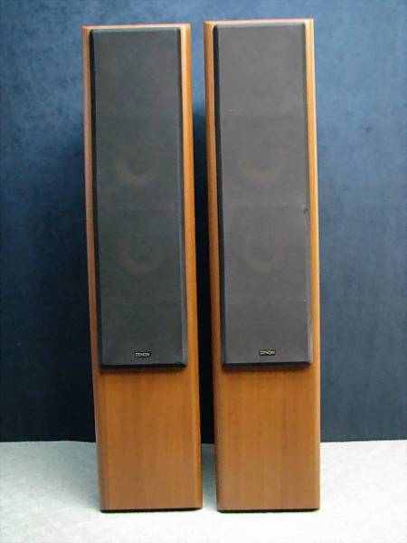 DENON トールボーイスピーカー ペア 木目調 DENON SC-T33 ペア デノン - スピーカー トールボーイスピーカー