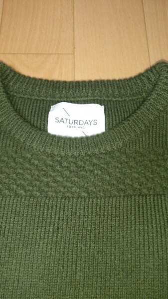 美品 ビームス 購入 サタデーズサーフ ニット ロンハーマン XS