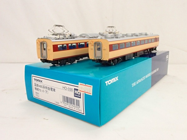 TOMIX HO-030 国鉄 485系 特急電車 増結セットT 2両/HO [梱0.1]