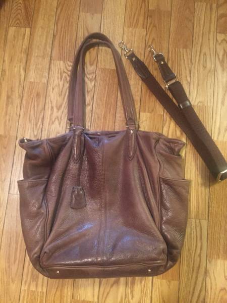 ★aniary アニアリ ソフトレザー2Wayトート SSL-02-02★中古！