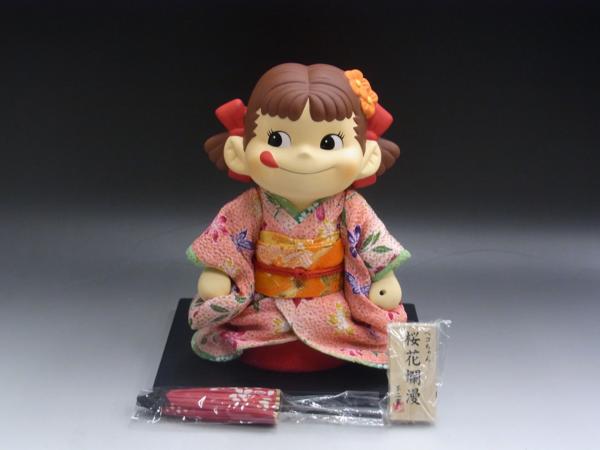 ◇不二家 桜花爛漫 着物ペコちゃん人形 2005 ひなまつり （62CD2