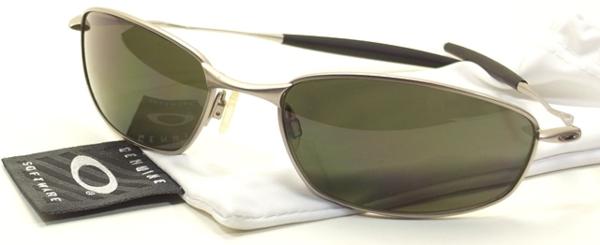 美品 オークリー サングラス Whisker 保存袋付き OAKLEY メンズ