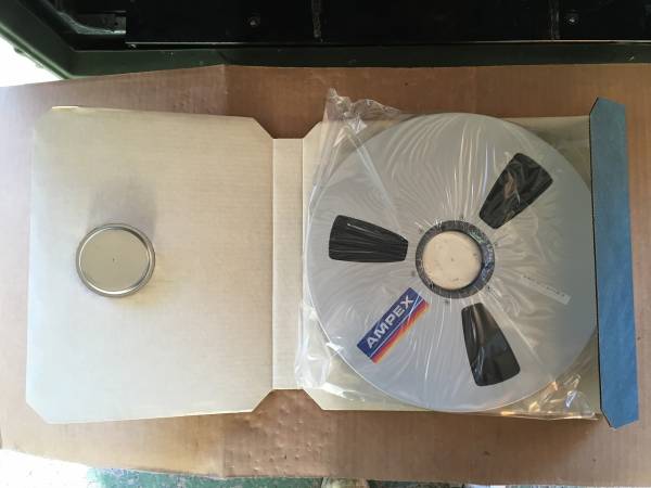 (米軍放出新品) AMPEX 795 オープンリールテープ 5本組 ☆DB5N