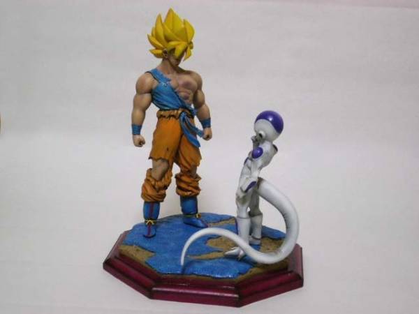★悟空VSフリーザ ガレージキット完成品★