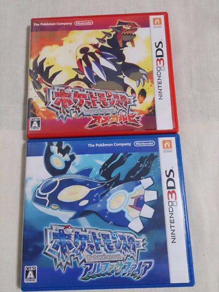 即決 3DS ポケットモンスター オメガルビー アルファサファイア