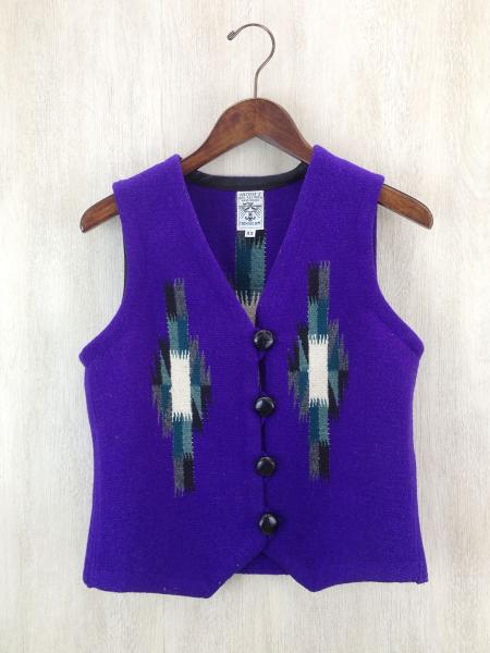 ORTEGA’S◆チマヨベスト/XS/ウール/PUP