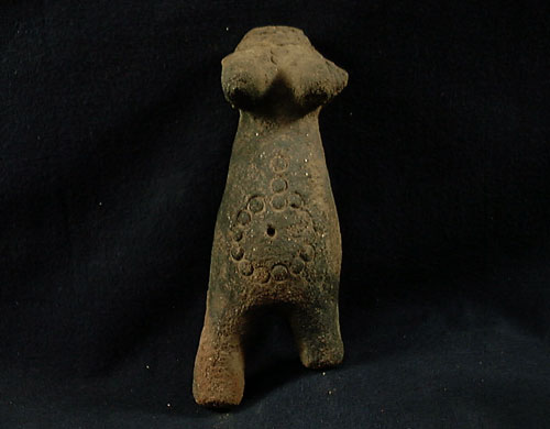 縄文期　伝長野県出土　妊婦姿の土偶　検　須恵器翡翠勾玉古墳