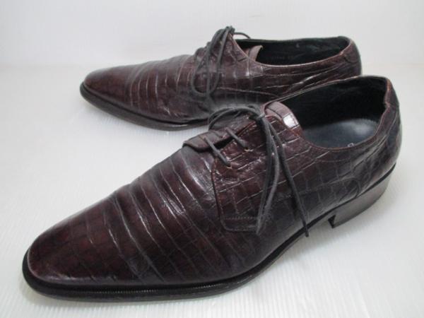 ロイド:27.5cm:プレーントゥシューズ:茶:ドイツ製:BS374②