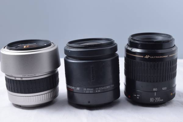 Canon キャノン用レンズ3本セット！！ カメラ、光学機器 家電、AV