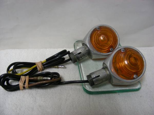 HELLA バーエンドウインカー　アルミ製バフ仕上げ　2個セット　未使用　訳あり Hella ウィンカー 2個 HELLA バーエンドウインカー 中古美品HELLA