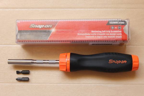 スナップオン新品ラチェッティングドライバーSGDMRC44BOオレンジ