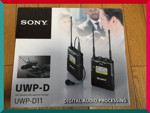 中古 SONY ソニー UWP-D11 ワイヤレスマイクセット 受信機 送信 映像
