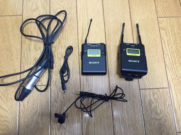 中古 SONY ソニー UWP-D11 ワイヤレスマイクセット 受信機 送信 映像