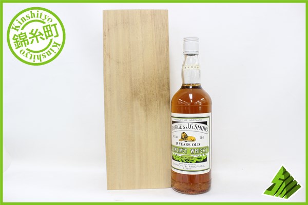 ◇注目! グレンリベット 15年 ジョージ＆J.G スミス 木箱付 O