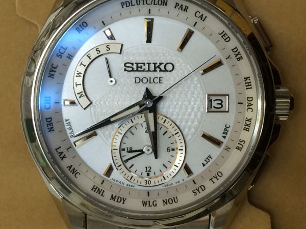 ◆新品同様◆SEIKO／セイコー ドルチェ 8B54-0BN0　保証書付◆