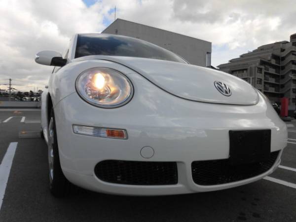 ★売切☆18y 後期Newビートル ホワイト★ETC☆タイヤ新品(4本)★