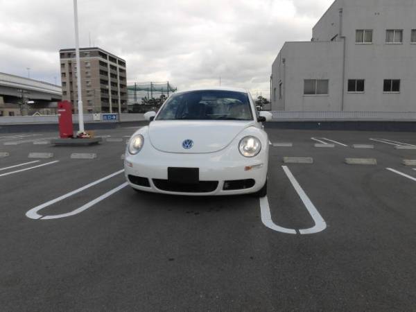 ★売切☆18y 後期Newビートル ホワイト★ETC☆タイヤ新品(4本)★