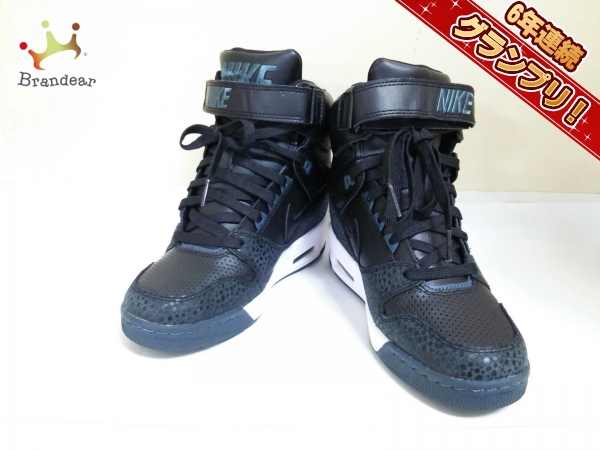 ナイキ スニーカー レディース 599410-003 黒×白 NIKE