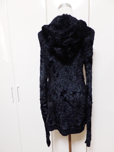 ★◯♪ブラックピースナウ♪ＢＰＮ♪十字架付起毛黒パーカー♪