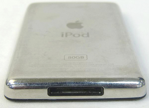 Apple☆iPod classic A1238/80GB☆ジャンク品（Y10857) Apple