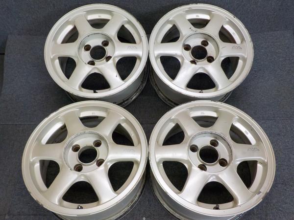AVS VS-6 8J 7J 16インチ 114.3 PCD ADVAN 4本セット ホイール タイヤ 