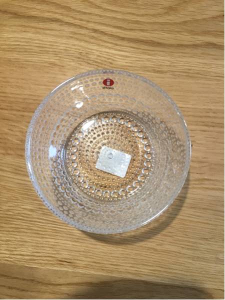 カステヘルミ イッタラ 4個セット新品 未使用 クリア ボウル無色