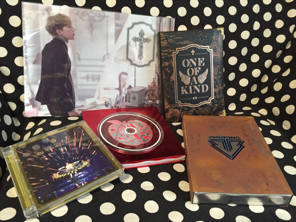 G-DRAGON 韓国版CD4点 クリアファイル BIGBANG