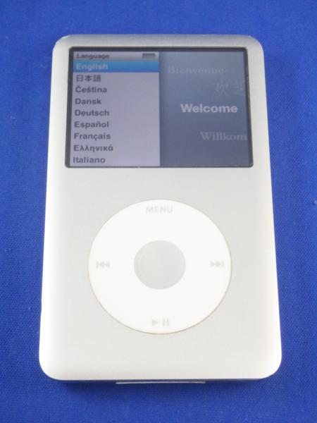 H17【ジャンク品】 iPod classic 160GB 2009 シルバー iPod classic 7